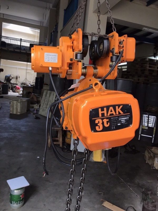 Pa lăng xích điện HAK 3 tấn HAK03-02S