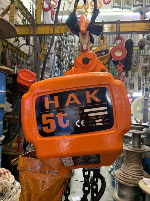 pa lăng xích điện HAK 5 tấn