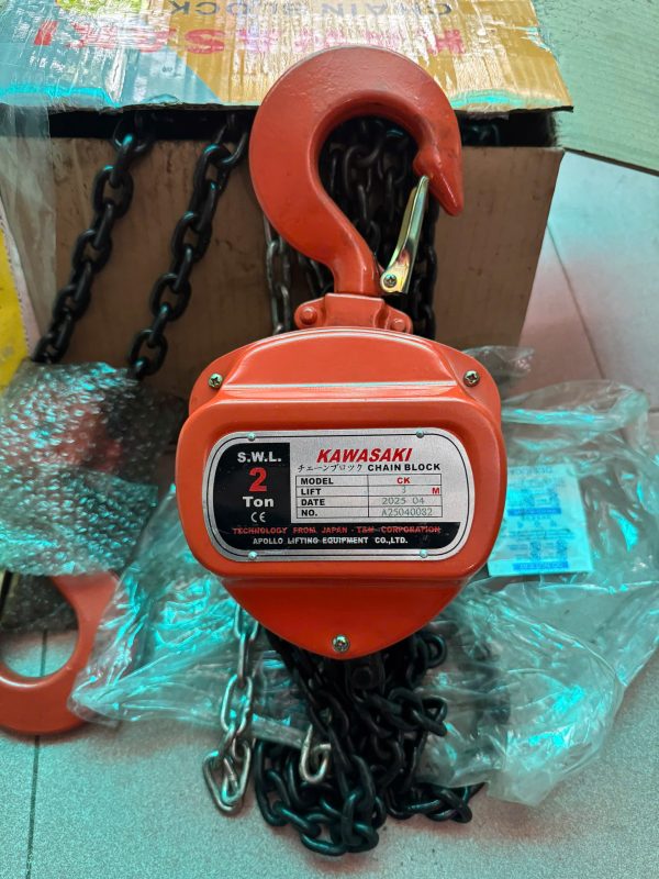 Pa Lăng Xích Kéo Tay Kawasaki 2 Tấn