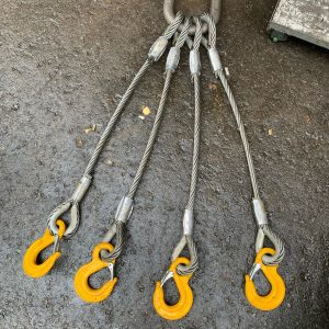 Bộ Sling Cáp Thép 4 Chân